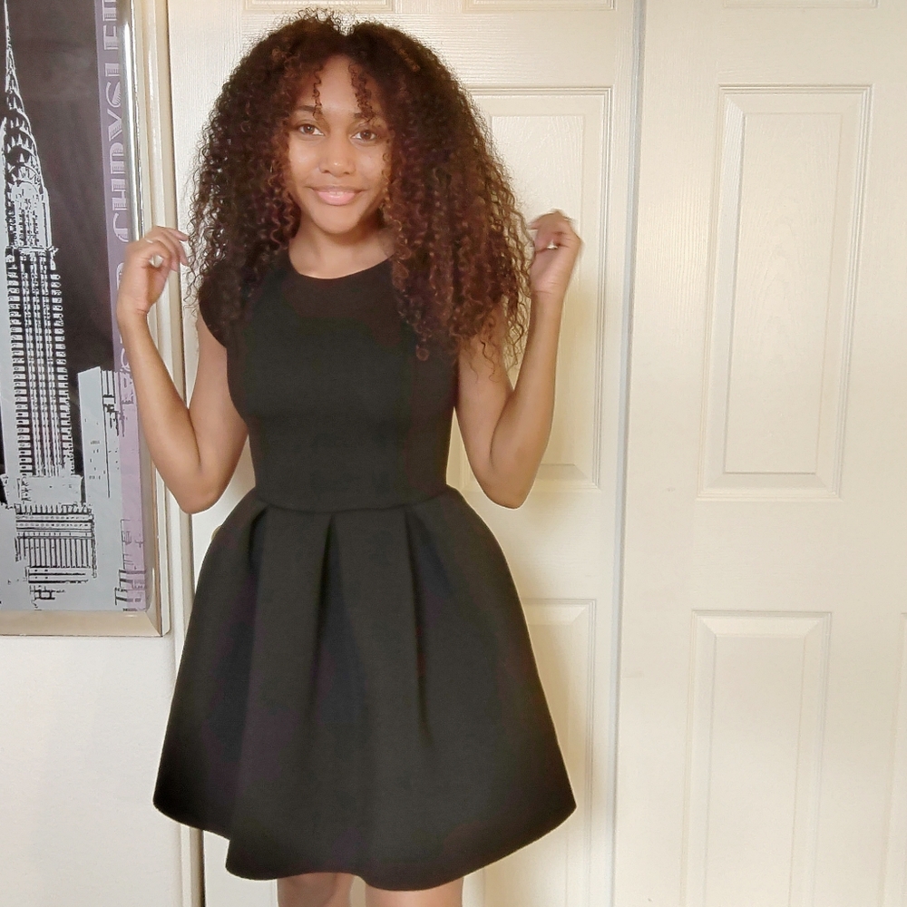 This is a black dress